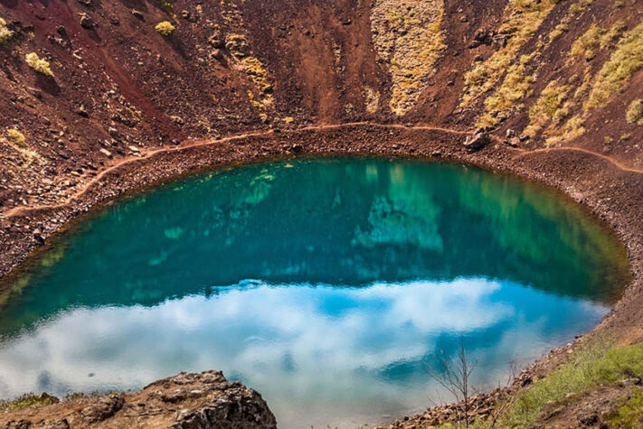 Iceland; Kerid crater; volcanic crater; Icelandic; Nature lover; Volcanic;