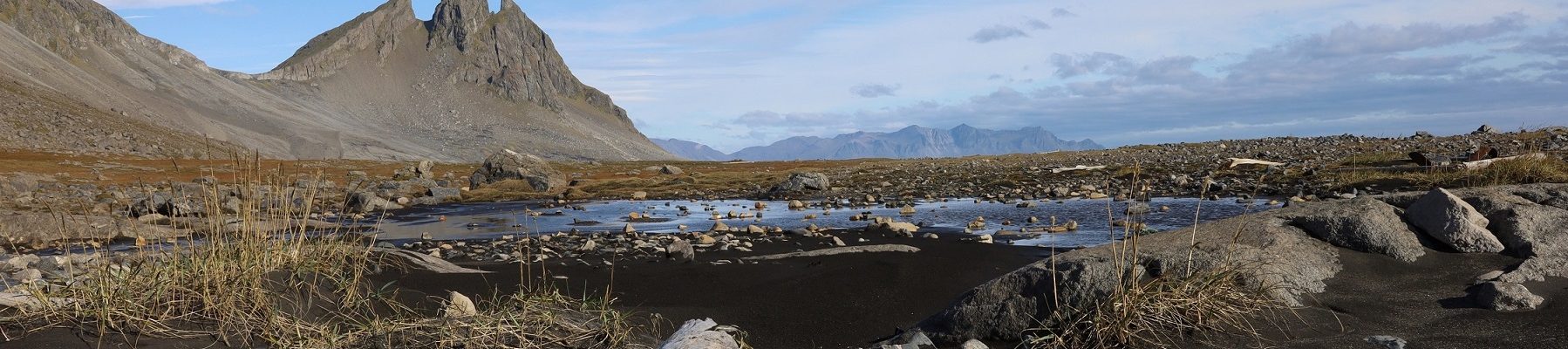 Batman mountain viewed from Stokksnes.